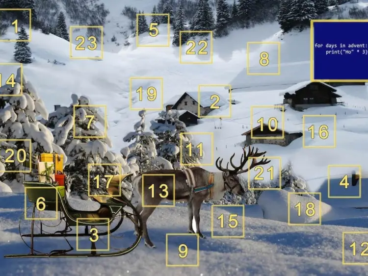 Python advent calendar