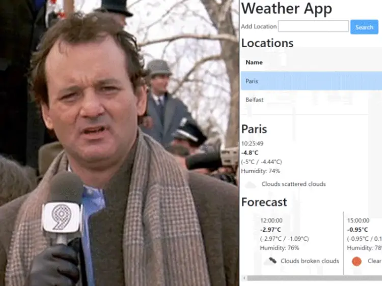 Weather app 2